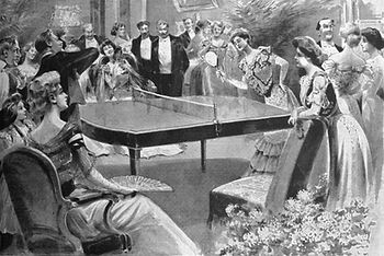 Ping Pong a British parlor game