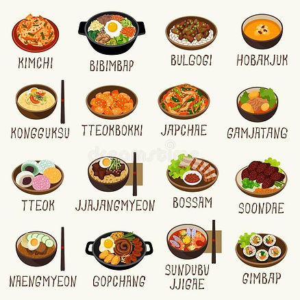 South Korean food guide